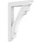 Ekena Millwork Standard Merced Architectural Grade PVC Bracket with Traditional Ends, 3"W x 24"D x 32"H BKTP03X24X32MRC01 - alternate 1